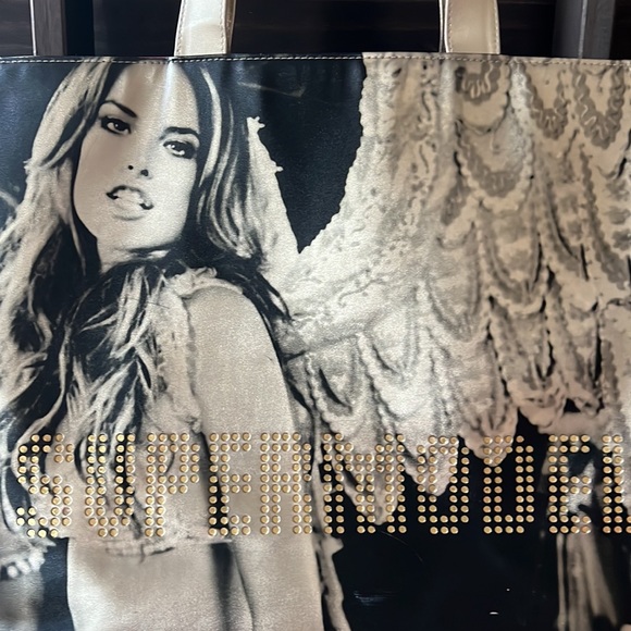 Lot of 3 Victoria’s Secret Totes Supermodel Alessandra Ambrosio, Beach, & Logo - Picture 2 of 11